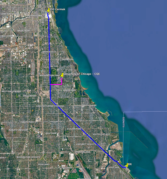 Quantum Corridor 2026 network expansion showing new sites
